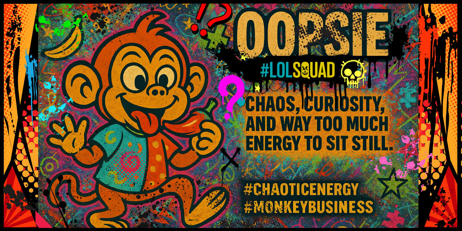 Oopsie : The Neurodivergent Monkey
