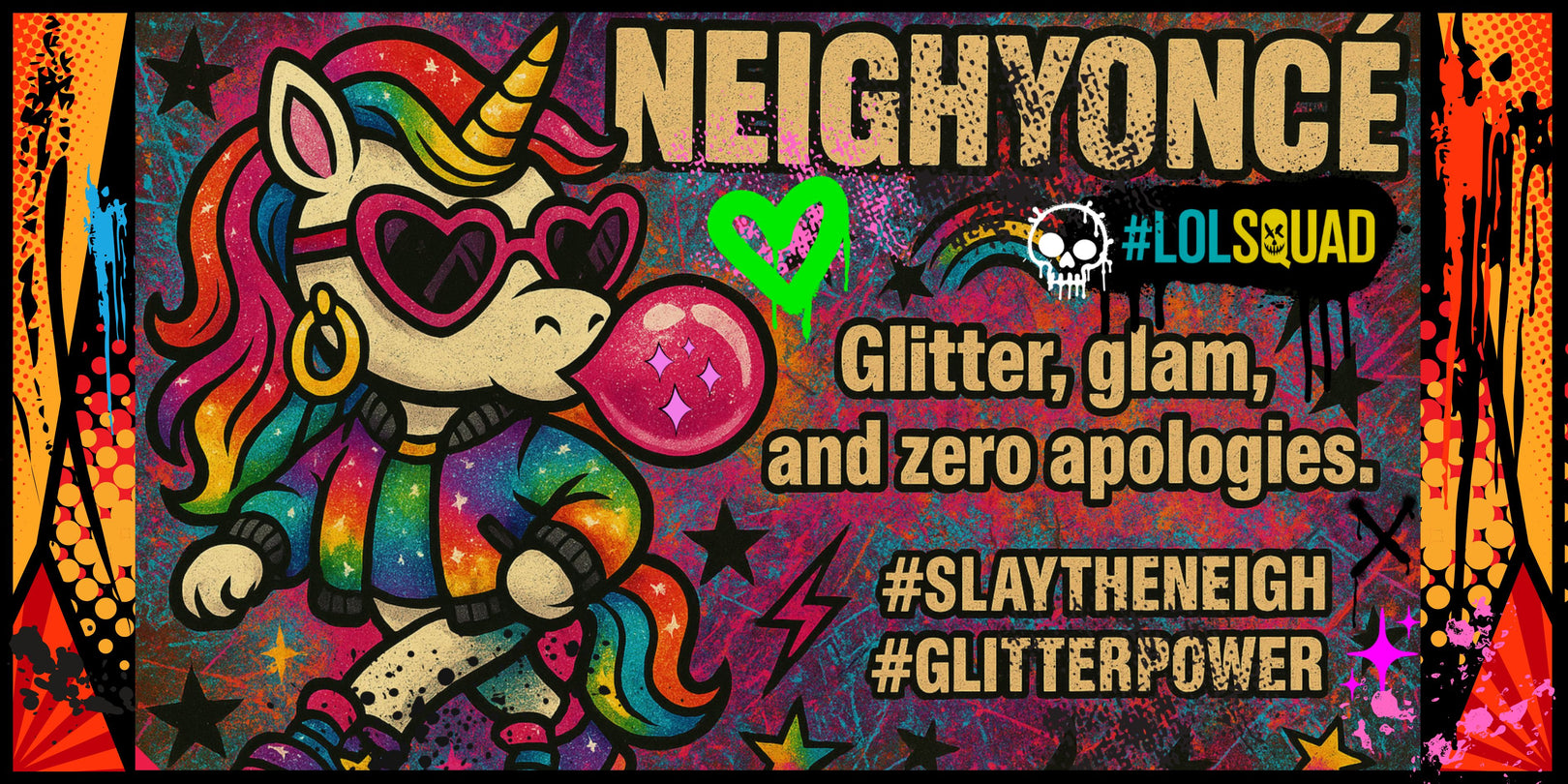 Neighyoncé : Pride & Power Unicorn