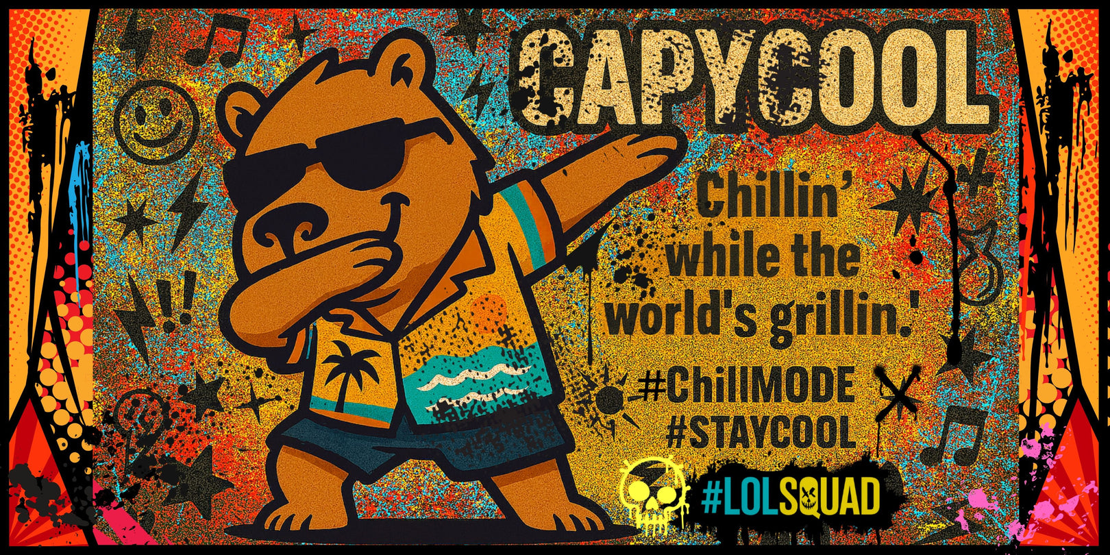 Capycool : The Travel Enthusiast Capybara