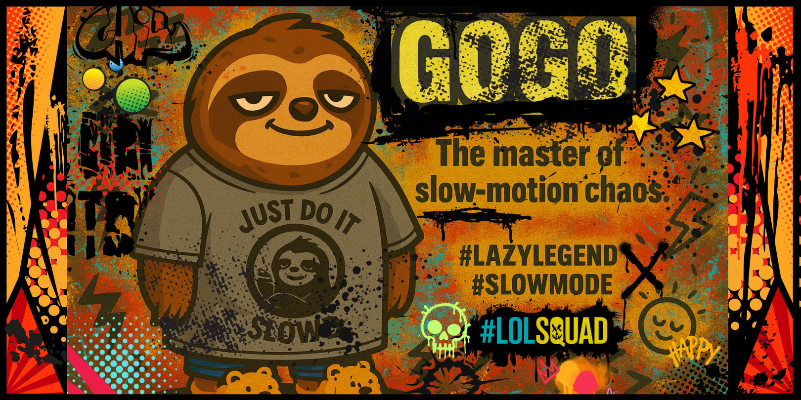 Gogo : The Chill Sloth