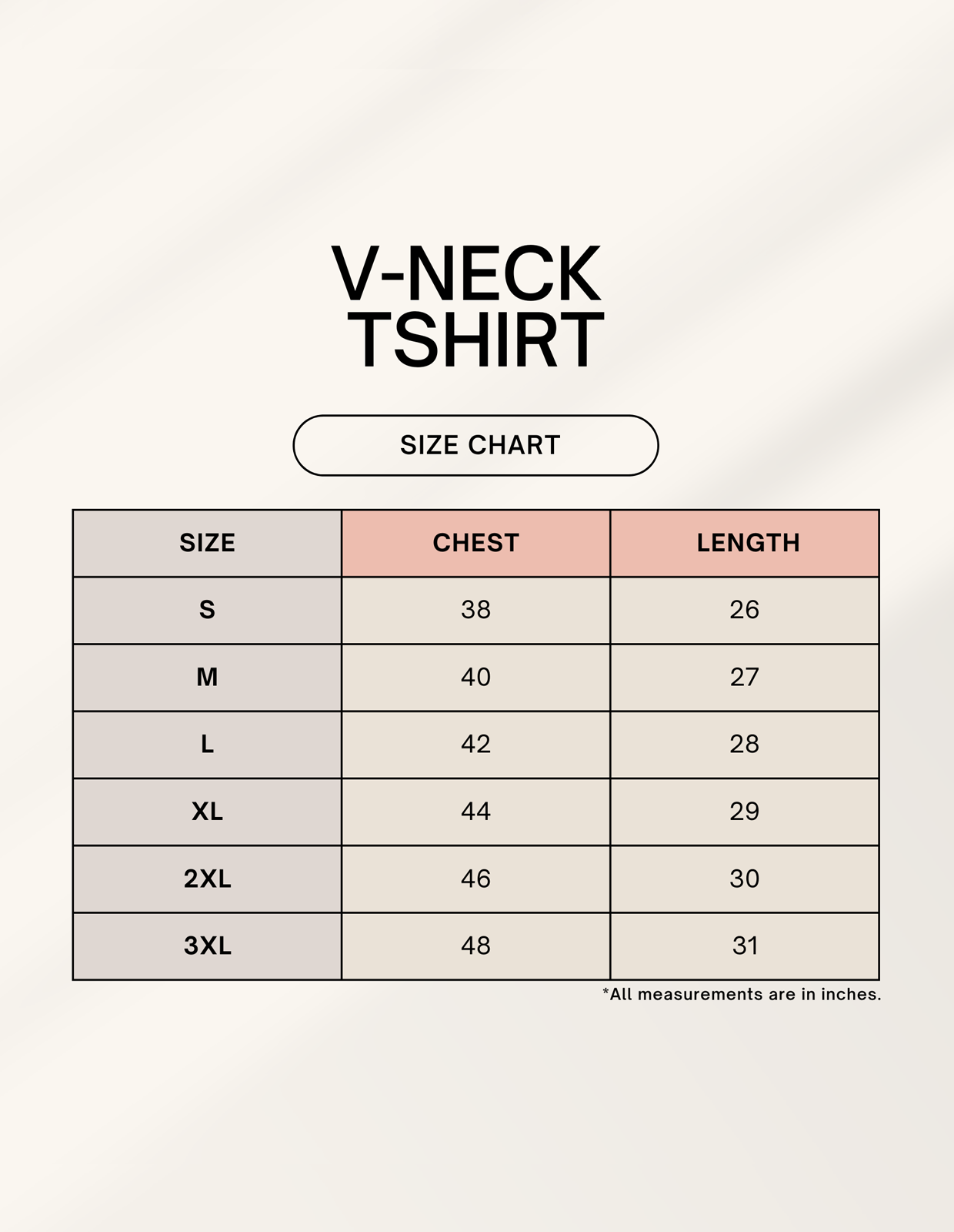 Color_Size Chart