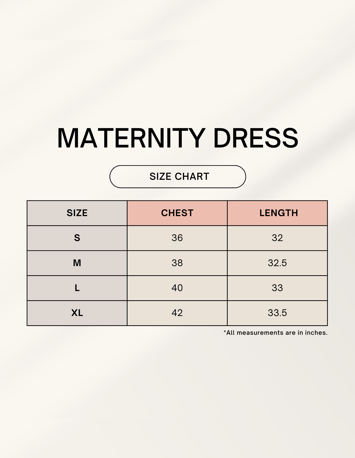Color_Size Chart