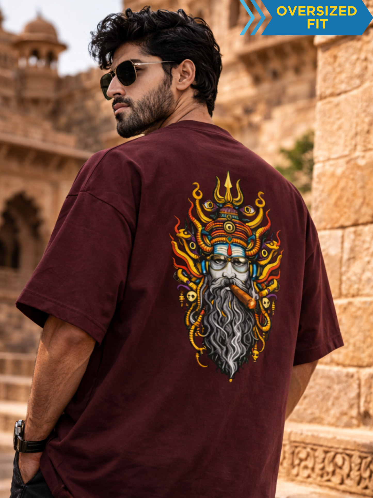 Aghori Unisex Oversized Classic T-Shirt