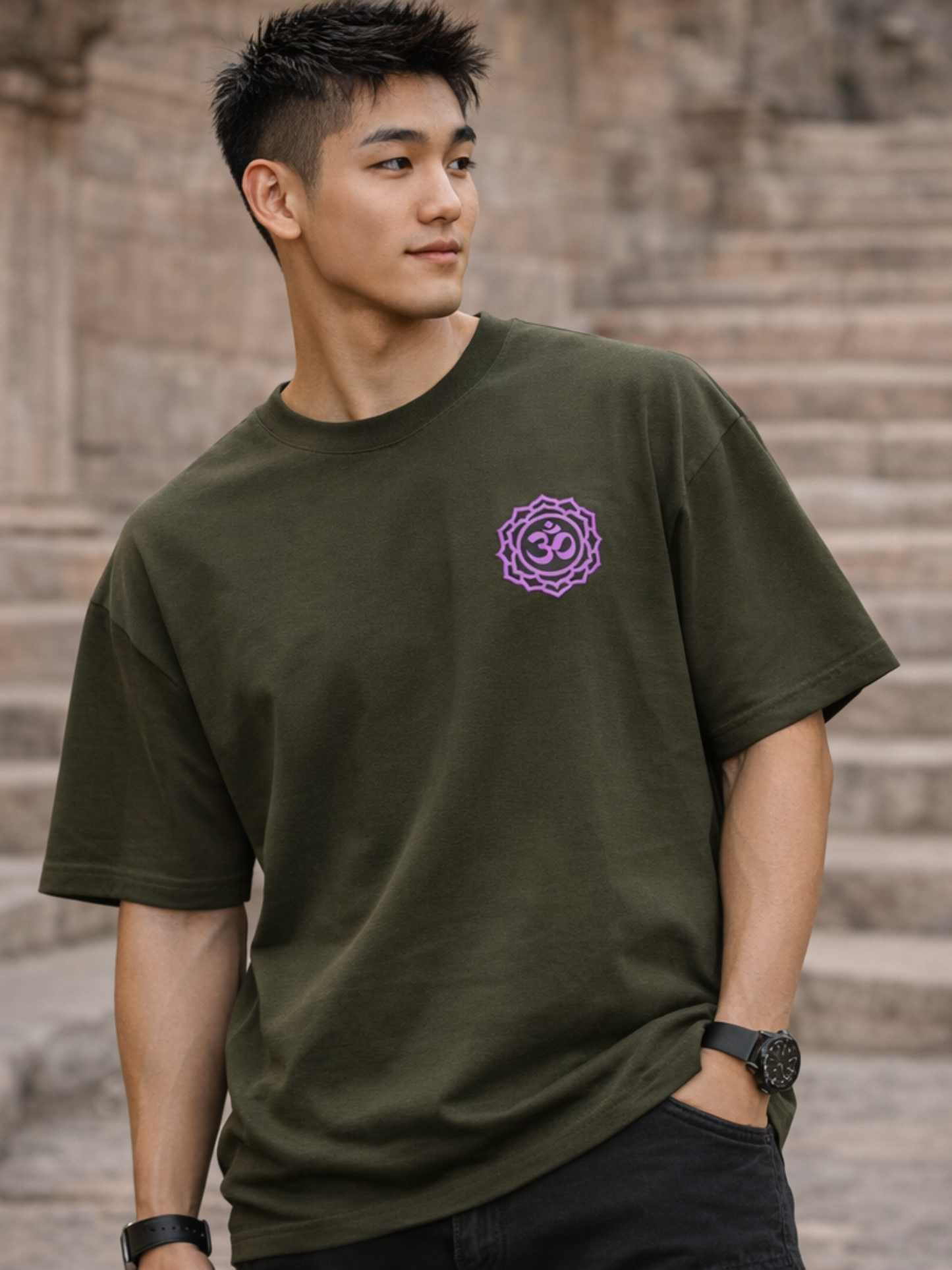 Body Chakra Unisex Oversized Classic T-Shirt