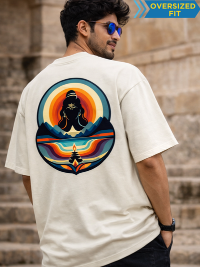 Adiyogi Unisex Oversized Classic T-Shirt