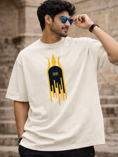 Adiyogi Unisex Oversized Classic T-Shirt