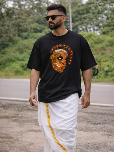Theyyam Unisex Oversized Classic T-Shirt