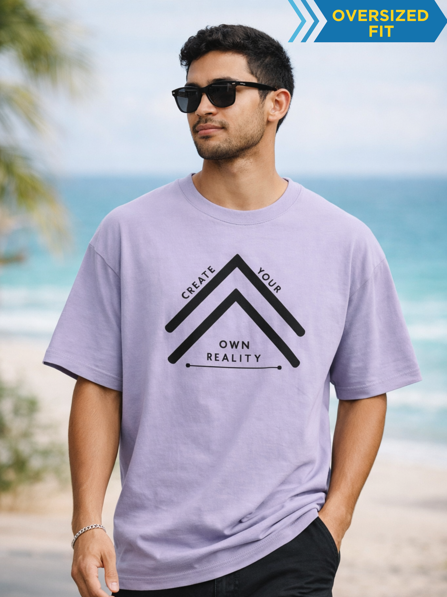 Create Your Own Reality Unisex Oversized Classic T-Shirt