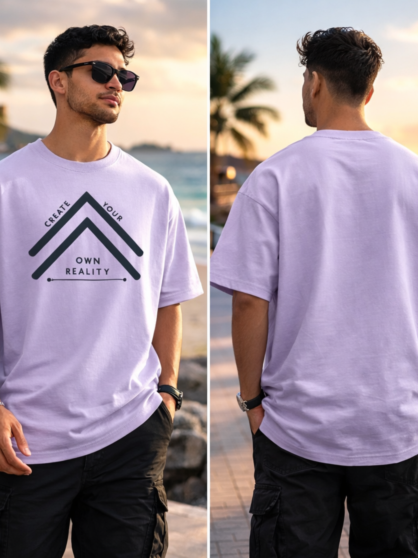 Create Your Own Reality Unisex Oversized Classic T-Shirt