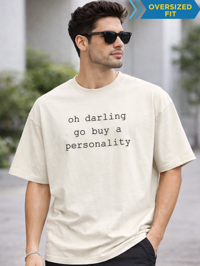 Buy Personality Unisex Oversized Classic T-Shirt