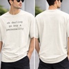 Buy Personality Unisex Oversized Classic T-Shirt