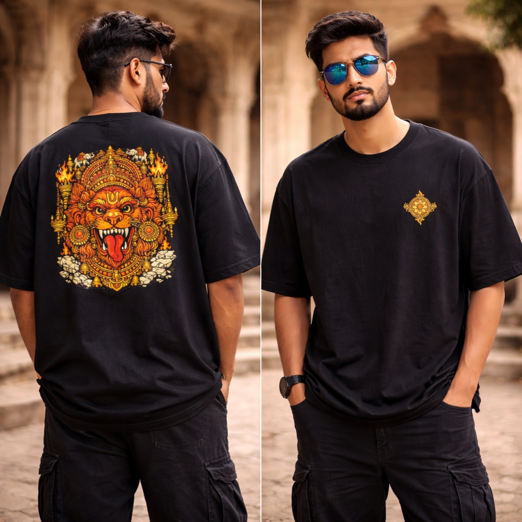 Narasimha Unisex Oversized Classic T-Shirt