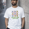 Daily Game Funny Graphic Unisex Oversized T-Shirt