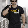 Fakeer Aadmi Funny Graphic Classic Crew T-Shirt | Quirky Printed Tee | LOLsome Co.
