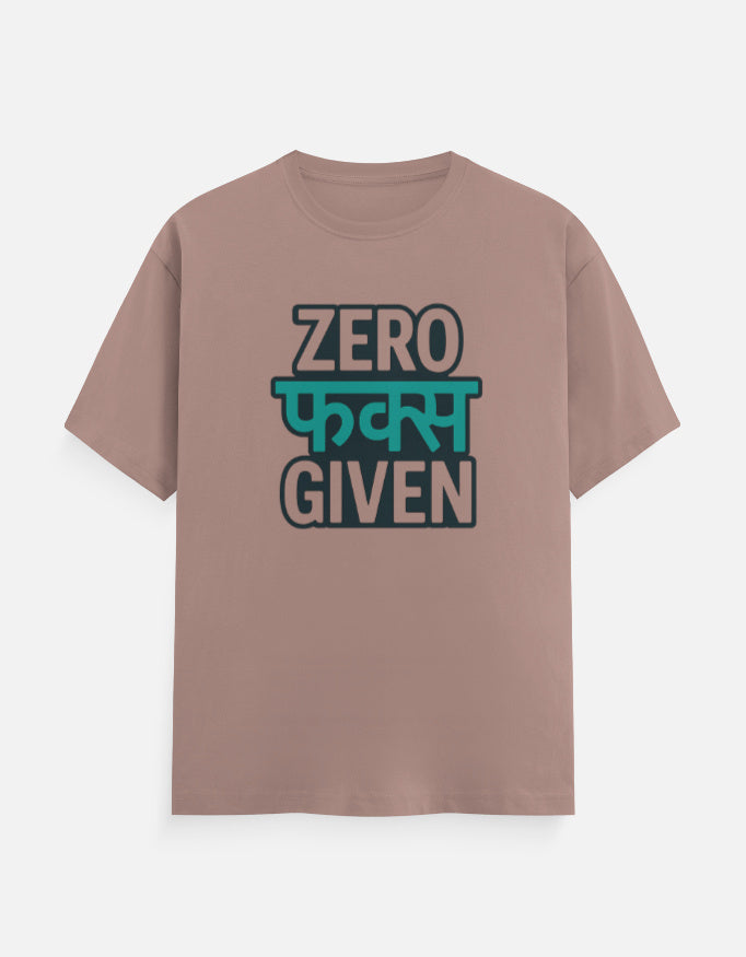 Zero Fucks Unisex Classic Crew T-Shirt