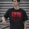 Lifting Things Funny Graphic Unisex Oversized T-Shirt