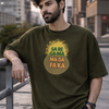 SaReGaMa Funny Graphic Unisex Oversized T-Shirt