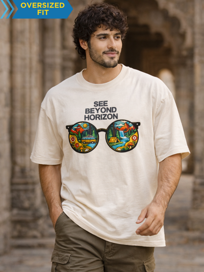 See Beyond Horizon Unisex Oversized Classic T-Shirt