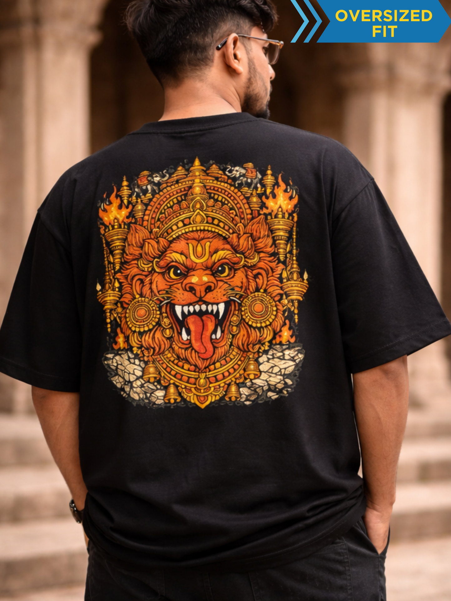 Narasimha Unisex Oversized Classic T-Shirt