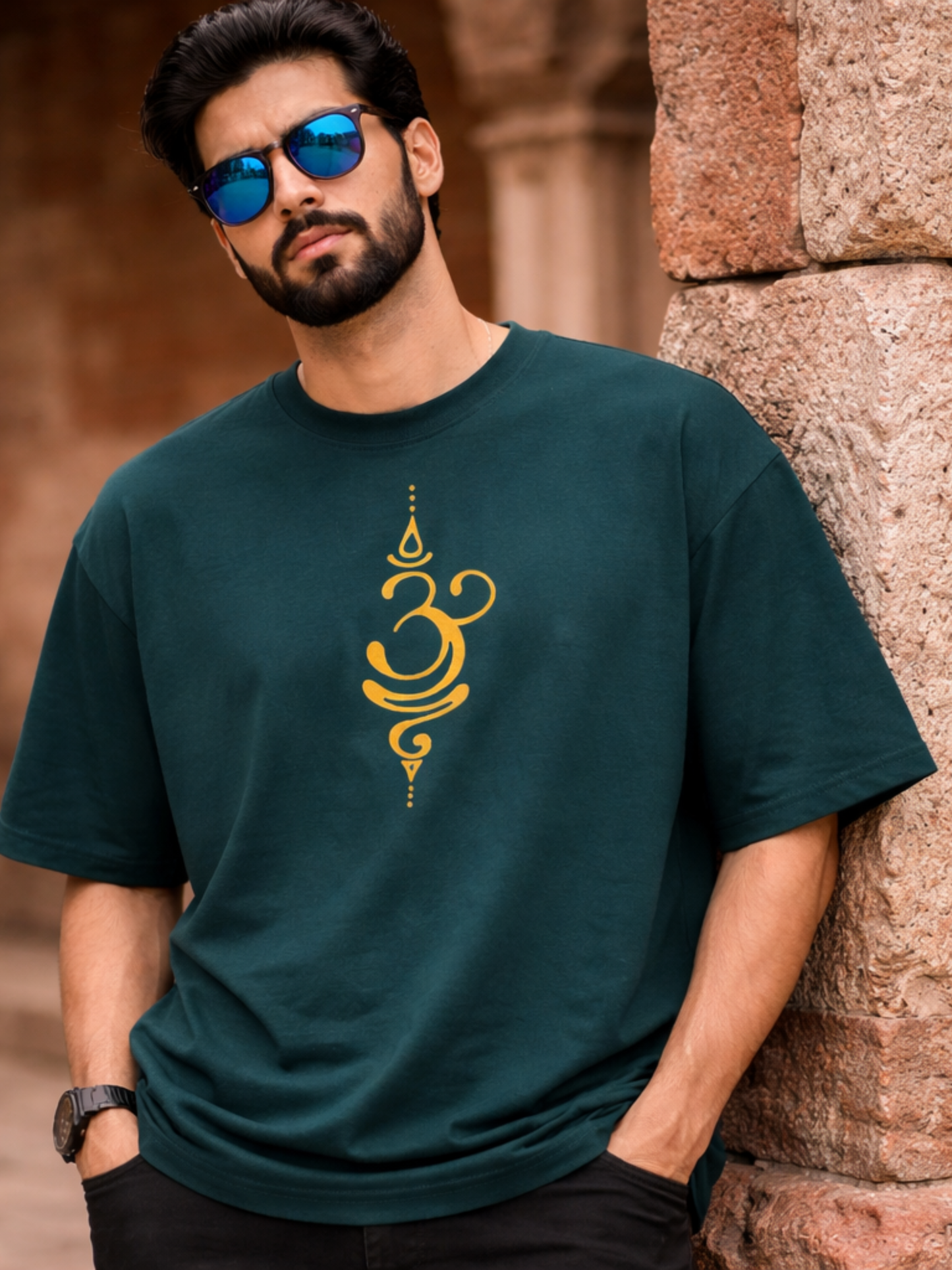 Om Namah Shivay Unisex Oversized Classic T-Shirt